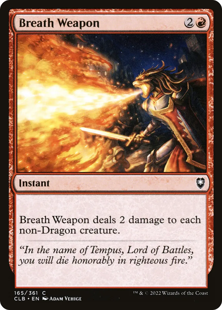Breath Weapon — Commander Legends: Battle for Baldur's Gate — Magic: The Gathering