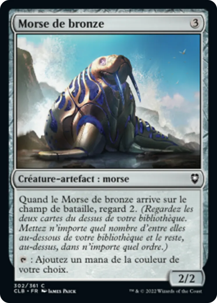 Morse de bronze — Commander Legends: Battle for Baldur's Gate — Magic: The Gathering