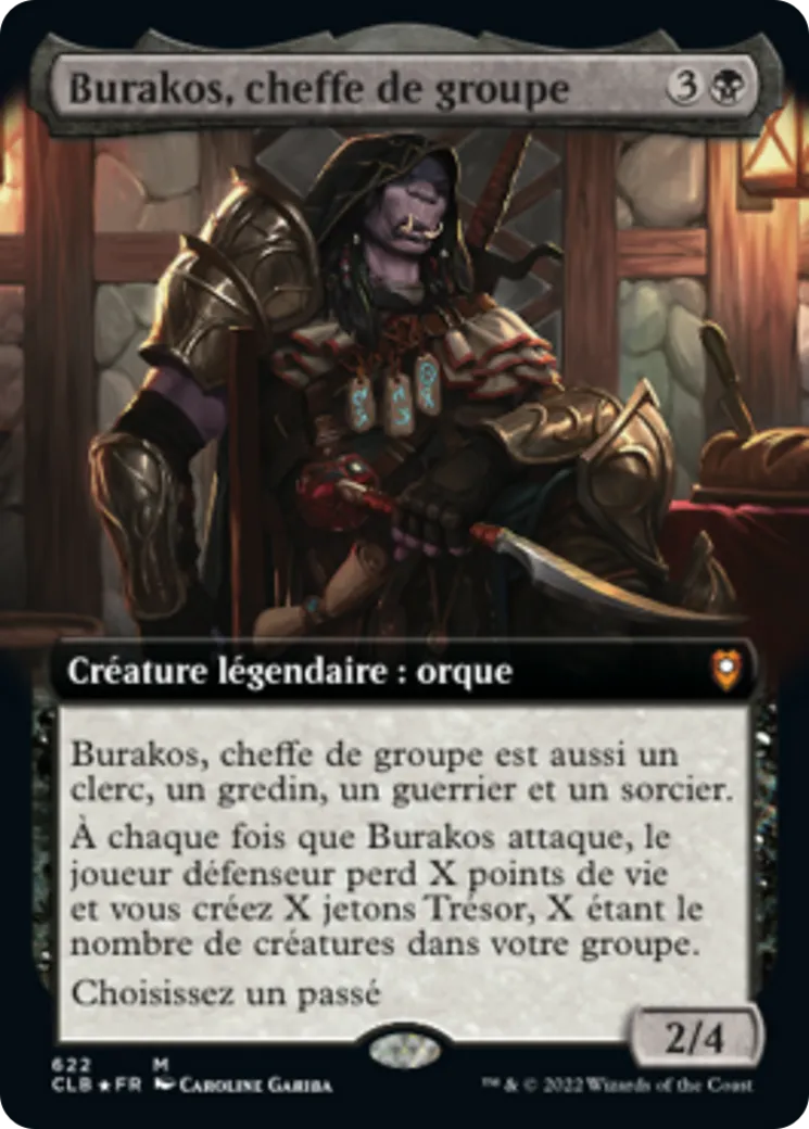 Burakos, cheffe de groupe — Commander Legends: Battle for Baldur's Gate — Magic: The Gathering
