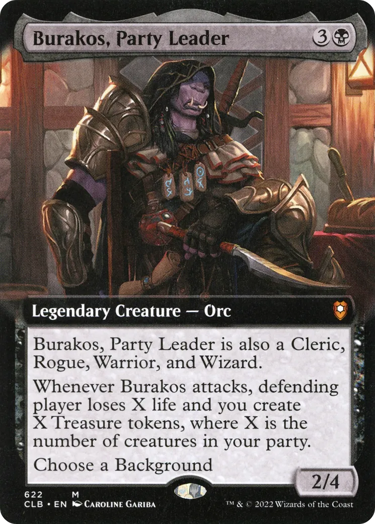 Burakos, Party Leader — Commander Legends: Battle for Baldur's Gate — Magic: The Gathering