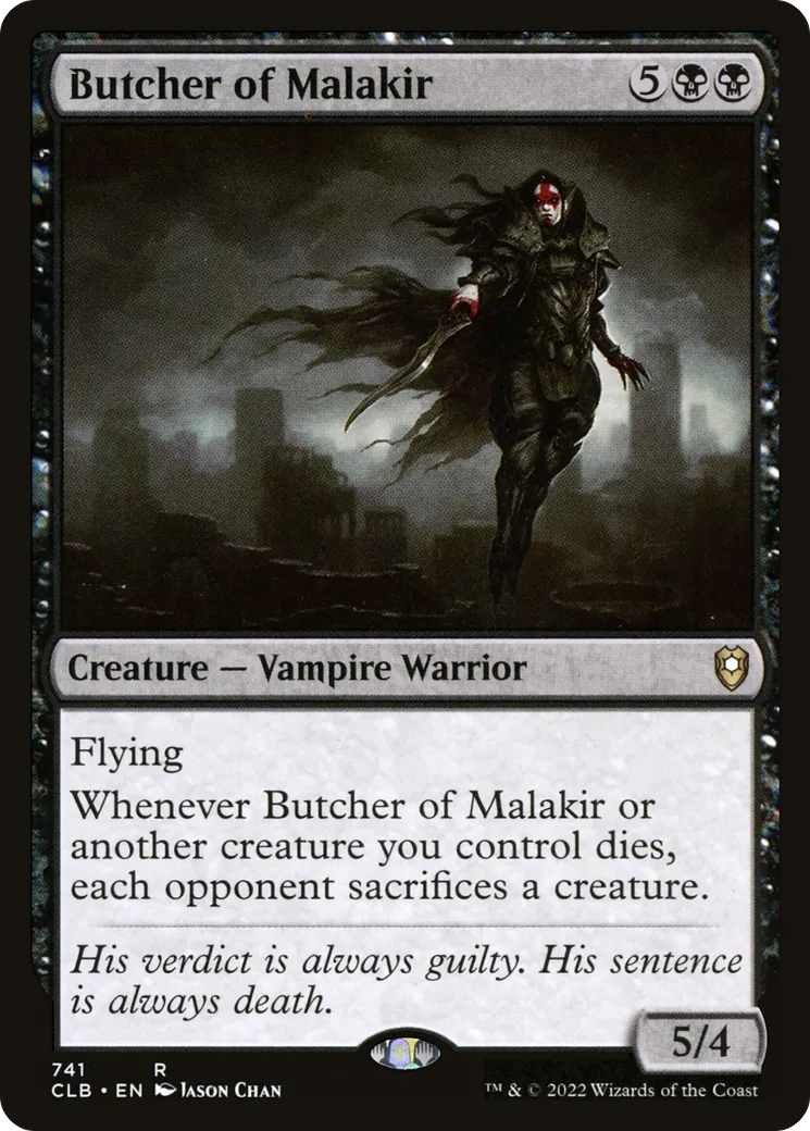 Boucher de Malakir — Commander Legends: Battle for Baldur's Gate — Magic: The Gathering