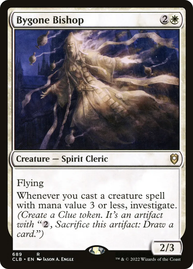 Bygone Bishop — Commander Legends: Battle for Baldur's Gate — Magic: The Gathering