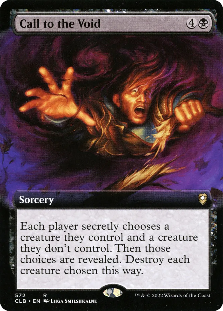 Appel du vide — Commander Legends: Battle for Baldur's Gate — Magic: The Gathering