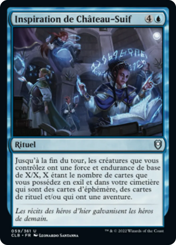 Inspiration de Château-Suif — Commander Legends: Battle for Baldur's Gate — Magic: The Gathering