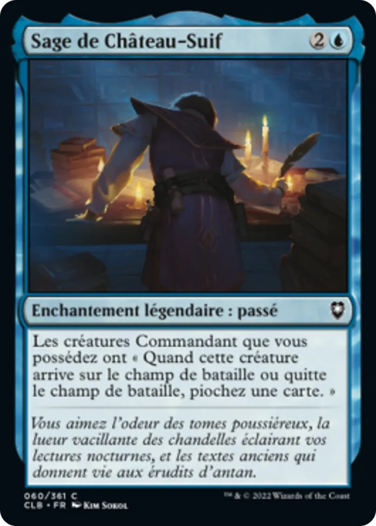 Sage de Château-Suif — Commander Legends: Battle for Baldur's Gate — Magic: The Gathering