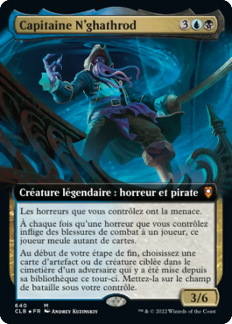 Capitaine N'ghathrod — Commander Legends: Battle for Baldur's Gate — Magic: The Gathering