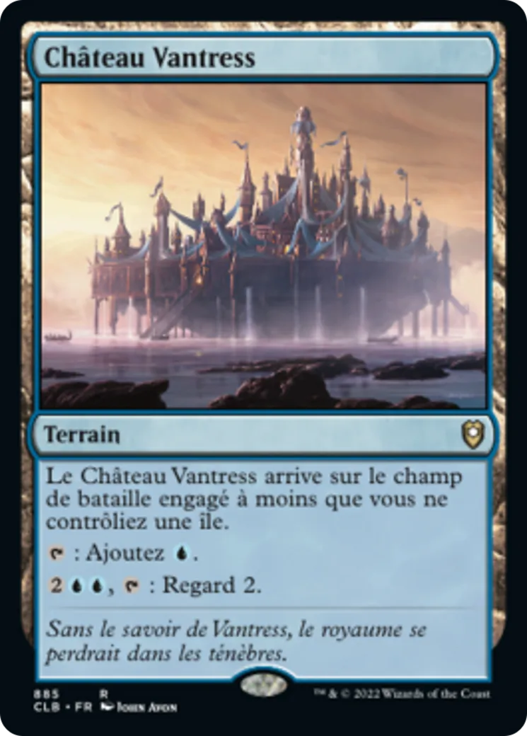 Château Vantress — Commander Legends: Battle for Baldur's Gate — Magic: The Gathering