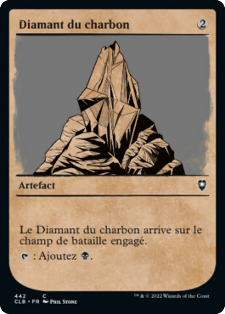 Diamant du charbon from Commander Legends: Battle for Baldur's Gate - Magic: The Gathering