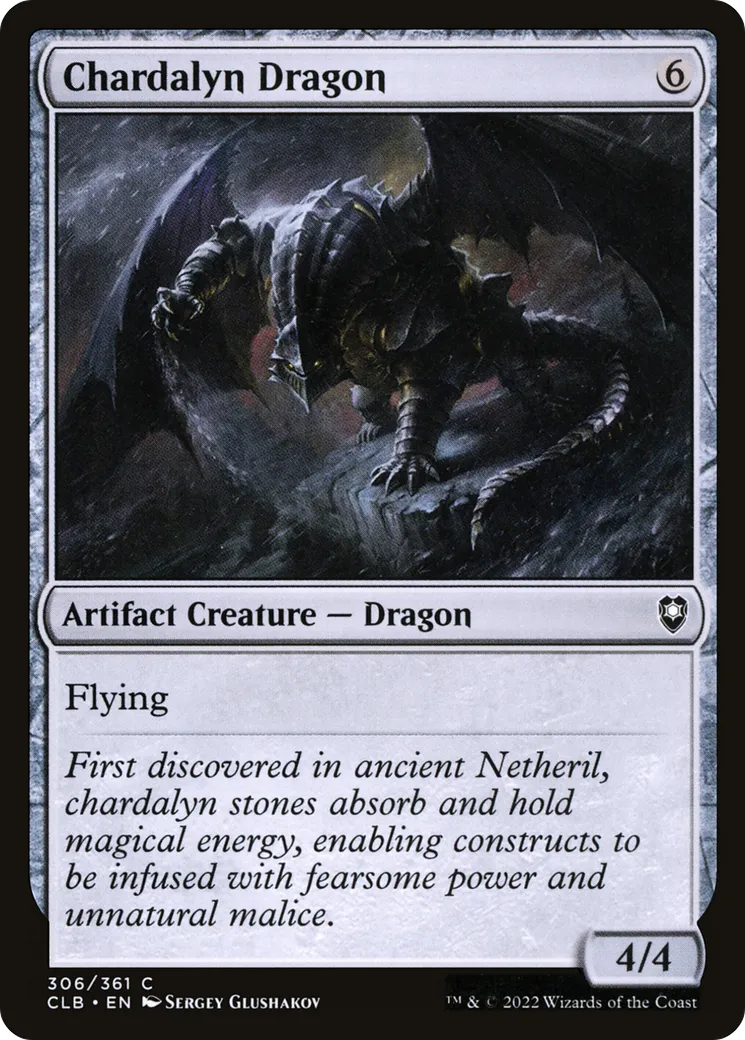 Chardalyn Dragon — Commander Legends: Battle for Baldur's Gate — Magic: The Gathering