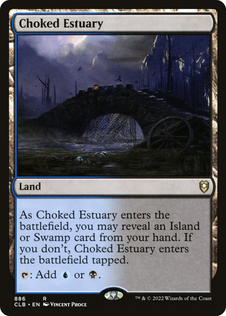 Choked Estuary — Commander Legends: Battle for Baldur's Gate — Magic: The Gathering