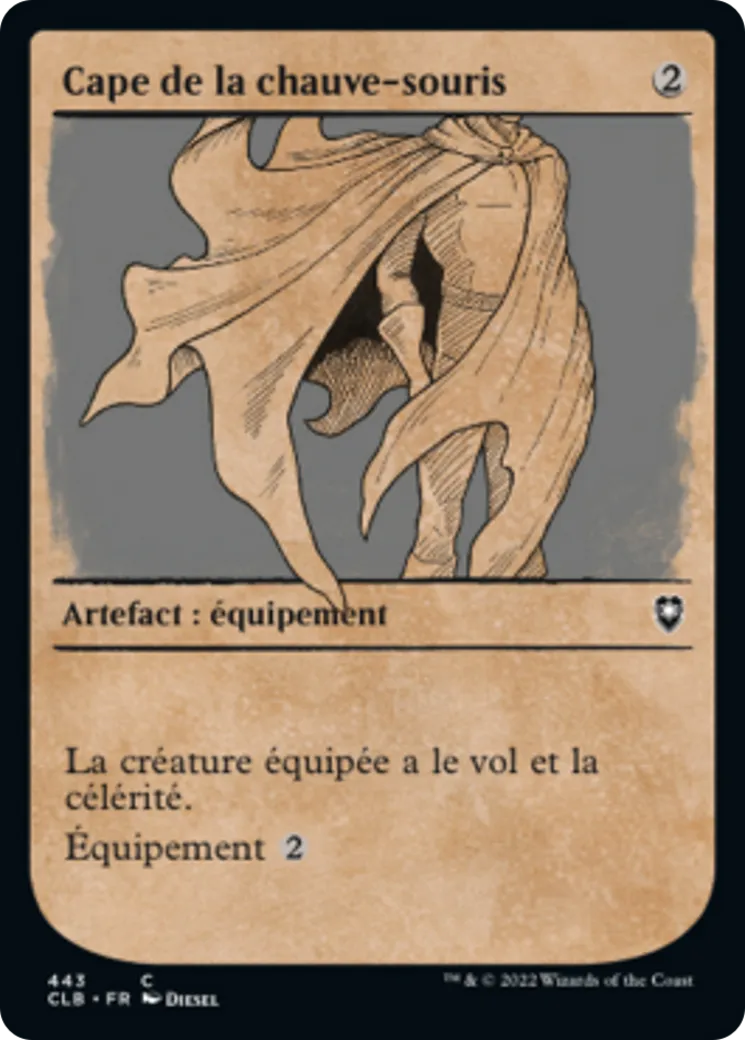 Cape de la chauve-souris — Commander Legends: Battle for Baldur's Gate — Magic: The Gathering