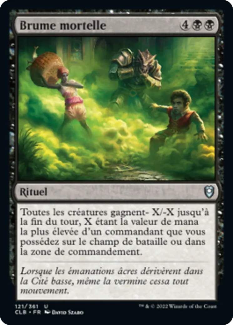 Brume mortelle — Commander Legends: Battle for Baldur's Gate — Magic: The Gathering
