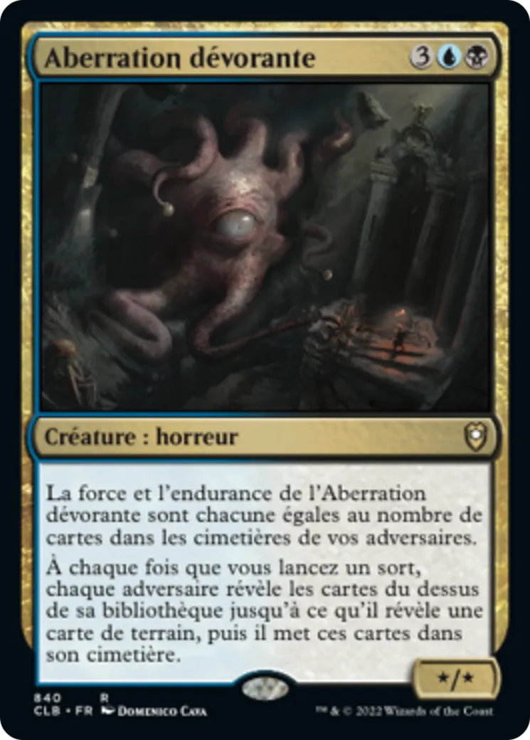 Aberration dévorante from Commander Legends: Battle for Baldur's Gate - Magic: The Gathering