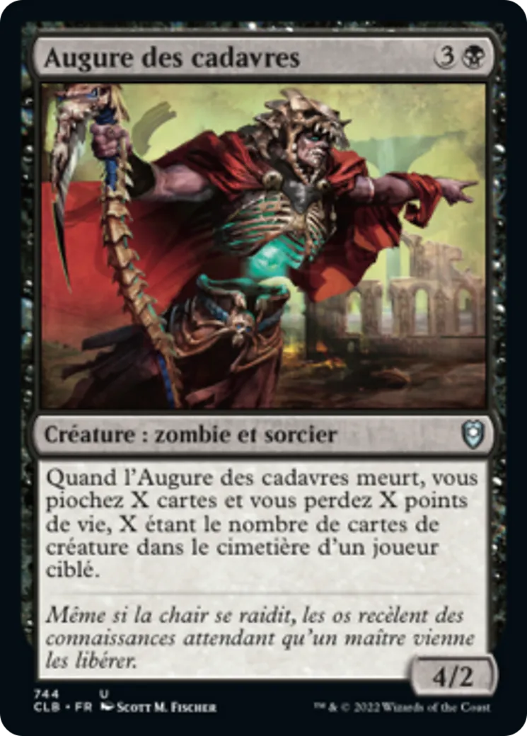 Augure des cadavres — Commander Legends: Battle for Baldur's Gate — Magic: The Gathering