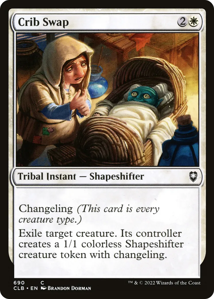 Crib Swap — Commander Legends: Battle for Baldur's Gate — Magic: The Gathering