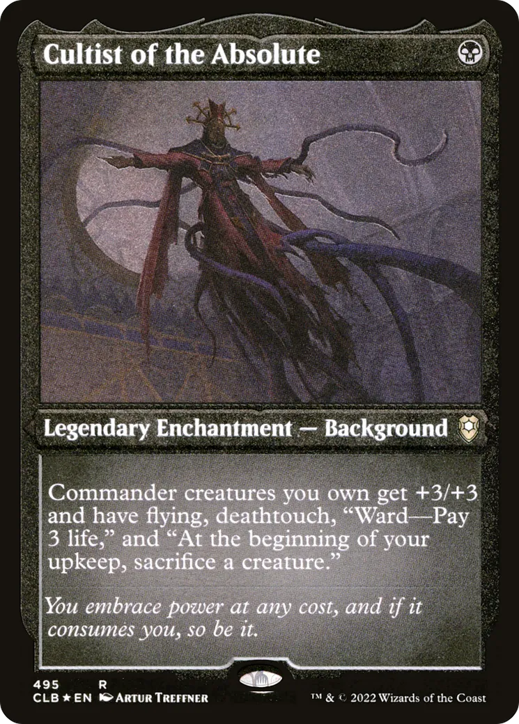 Cultiste de l'Absolu — Commander Legends: Battle for Baldur's Gate — Magic: The Gathering