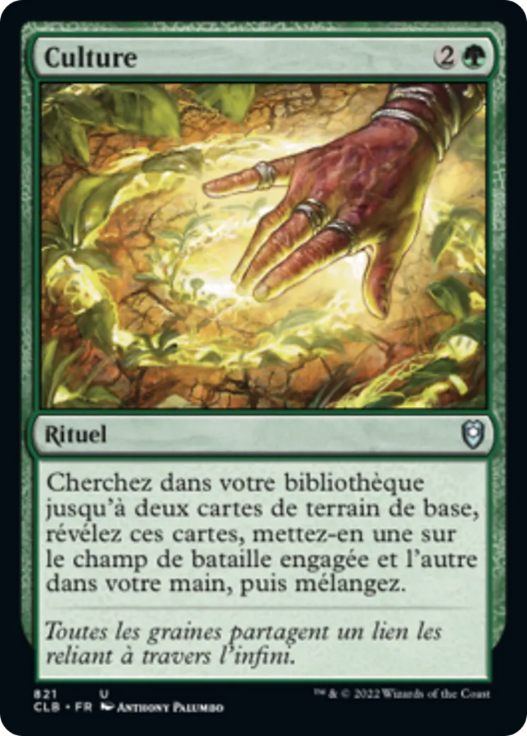 Culture — Commander Legends: Battle for Baldur's Gate — Magic: The Gathering