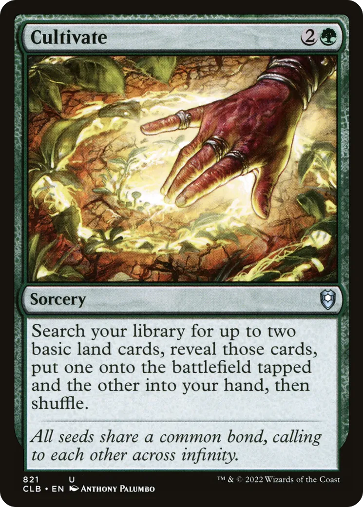 Cultivate — Commander Legends: Battle for Baldur's Gate — Magic: The Gathering