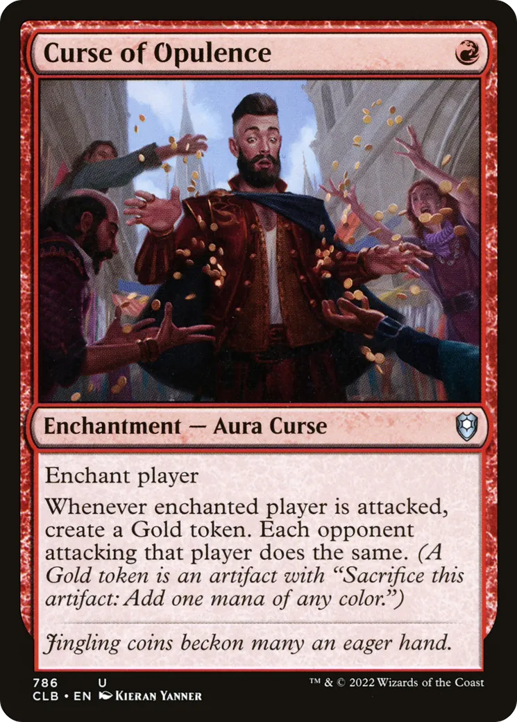 Malédiction d'opulence — Commander Legends: Battle for Baldur's Gate — Magic: The Gathering