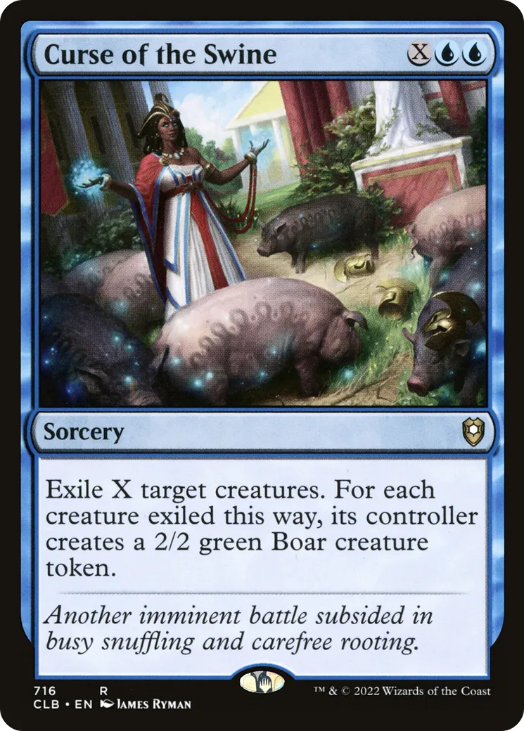 Curse of the Swine — Commander Legends: Battle for Baldur's Gate — Magic: The Gathering