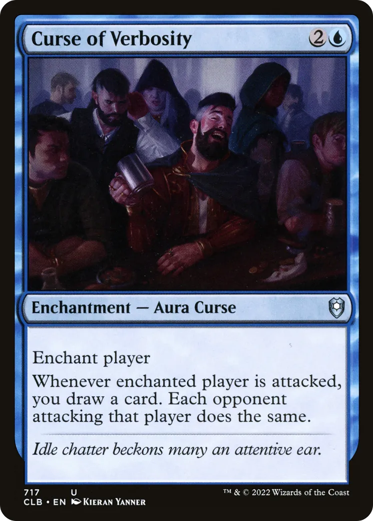Curse of Verbosity — Commander Legends: Battle for Baldur's Gate — Magic: The Gathering