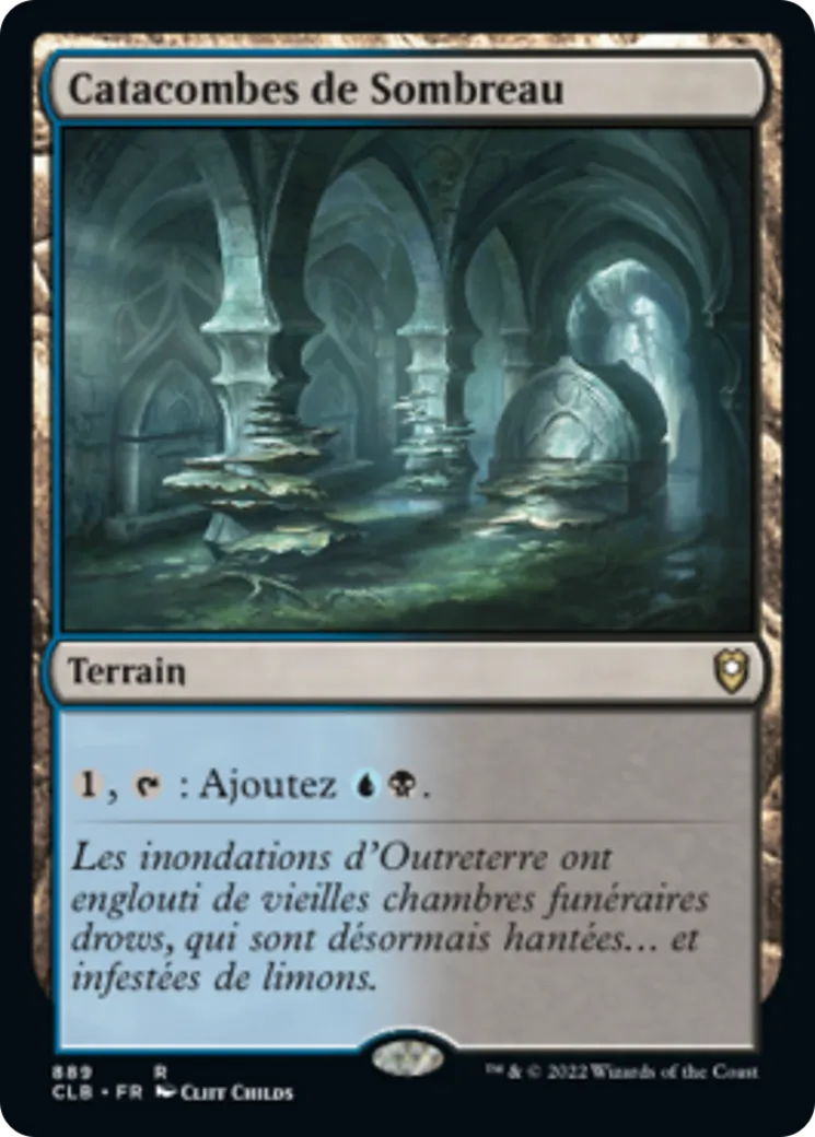 Catacombes de Sombreau — Commander Legends: Battle for Baldur's Gate — Magic: The Gathering