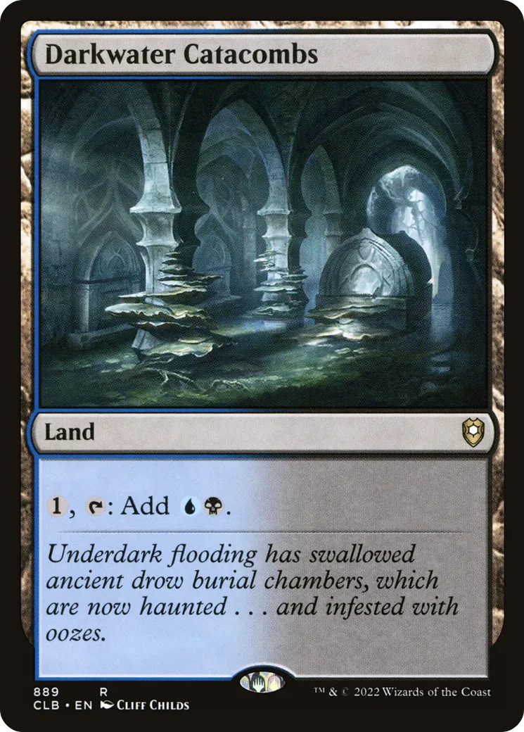 Darkwater Catacombs — Commander Legends: Battle for Baldur's Gate — Magic: The Gathering