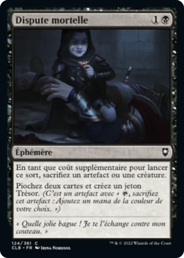 Dispute mortelle — Commander Legends: Battle for Baldur's Gate — Magic: The Gathering