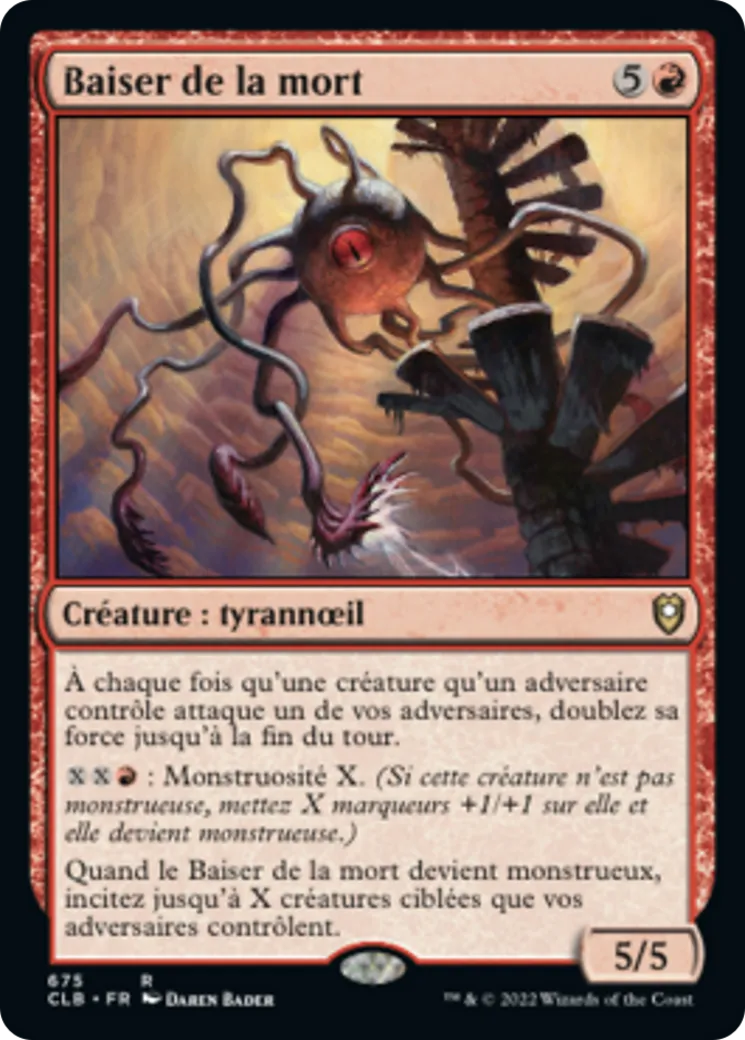 Baiser de la mort — Commander Legends: Battle for Baldur's Gate — Magic: The Gathering