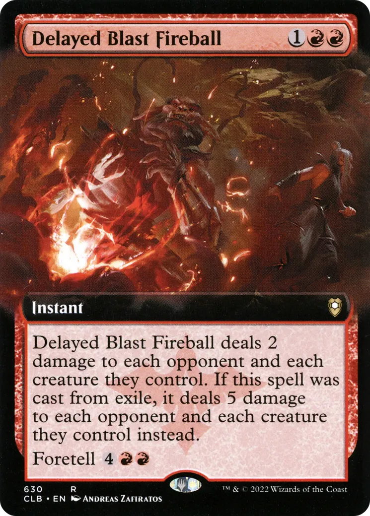 Delayed Blast Fireball — Commander Legends: Battle for Baldur's Gate — Magic: The Gathering