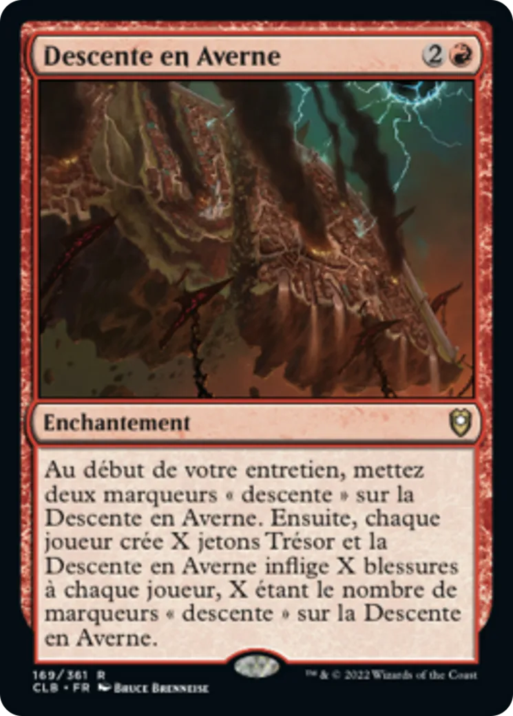 Descente en Averne — Commander Legends: Battle for Baldur's Gate — Magic: The Gathering