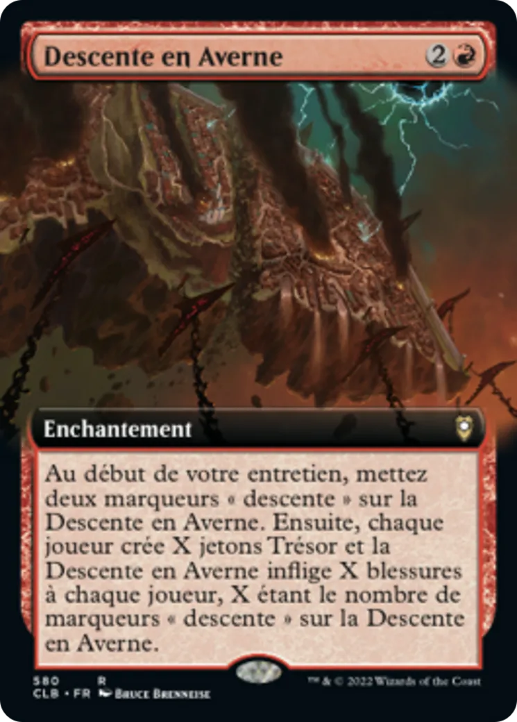 Descente en Averne — Commander Legends: Battle for Baldur's Gate — Magic: The Gathering