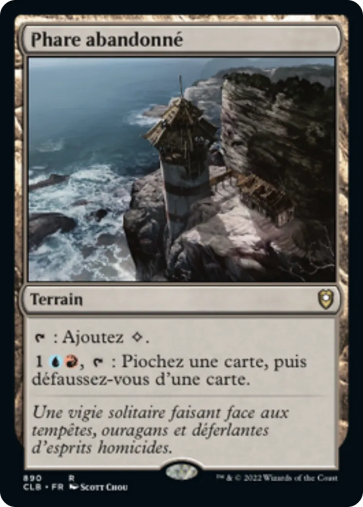 Phare abandonné — Commander Legends: Battle for Baldur's Gate — Magic: The Gathering