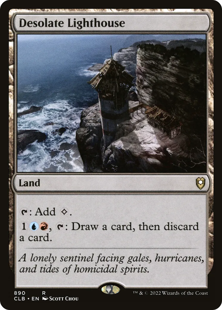 Phare abandonné — Commander Legends: Battle for Baldur's Gate — Magic: The Gathering