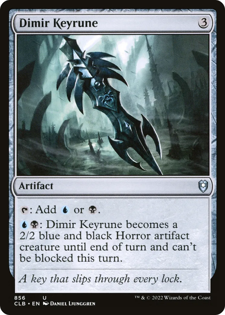 Dimir Keyrune — Commander Legends: Battle for Baldur's Gate — Magic: The Gathering