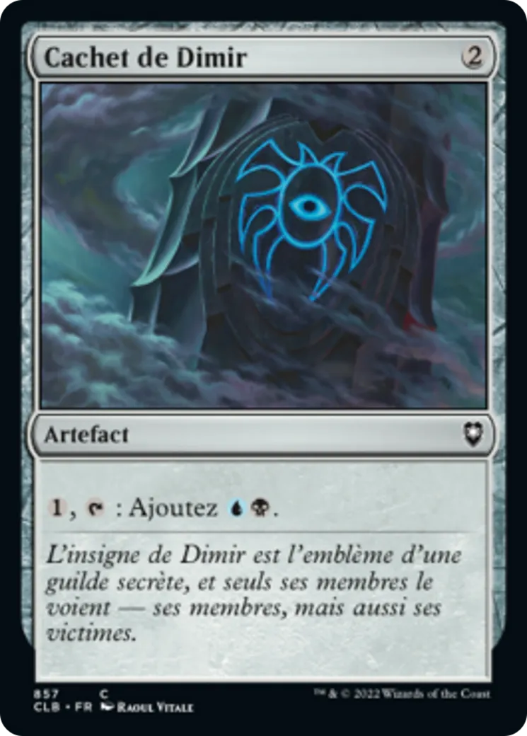 Cachet de Dimir — Commander Legends: Battle for Baldur's Gate — Magic: The Gathering