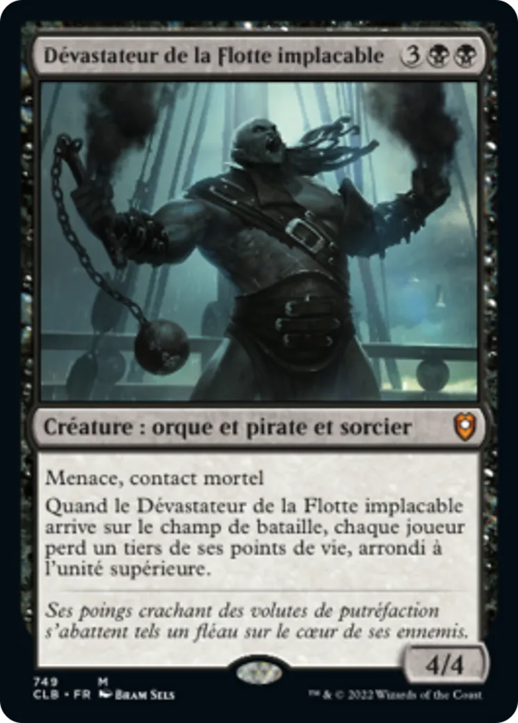 Dévastateur de la Flotte implacable — Commander Legends: Battle for Baldur's Gate — Magic: The Gathering