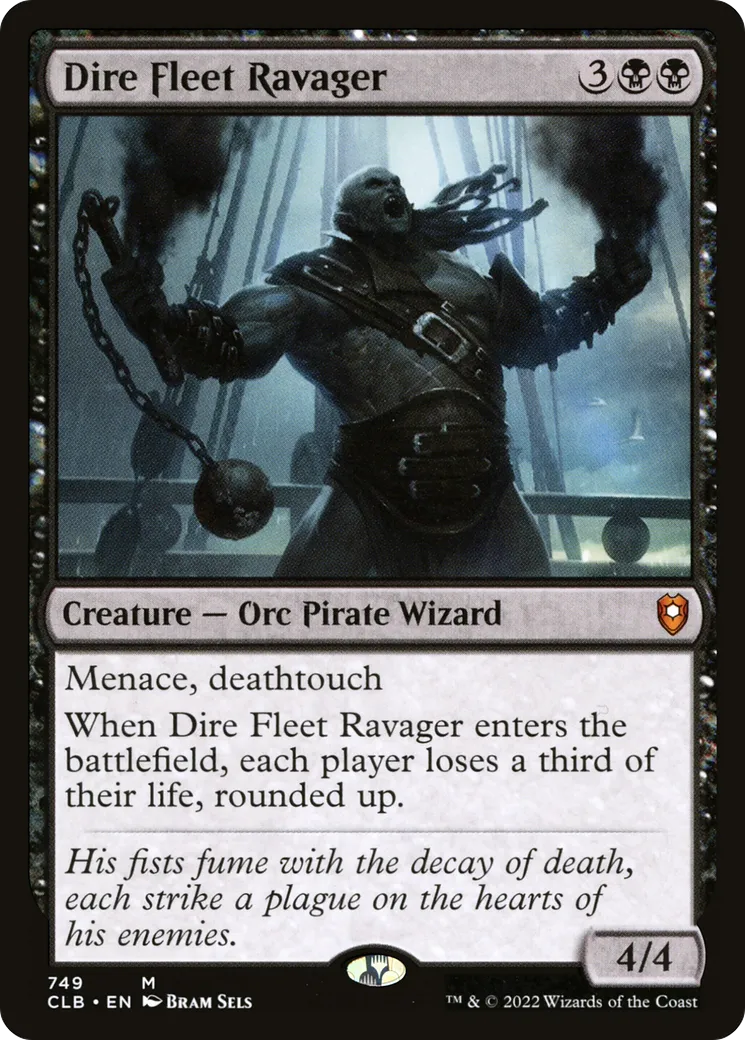 Dire Fleet Ravager — Commander Legends: Battle for Baldur's Gate — Magic: The Gathering
