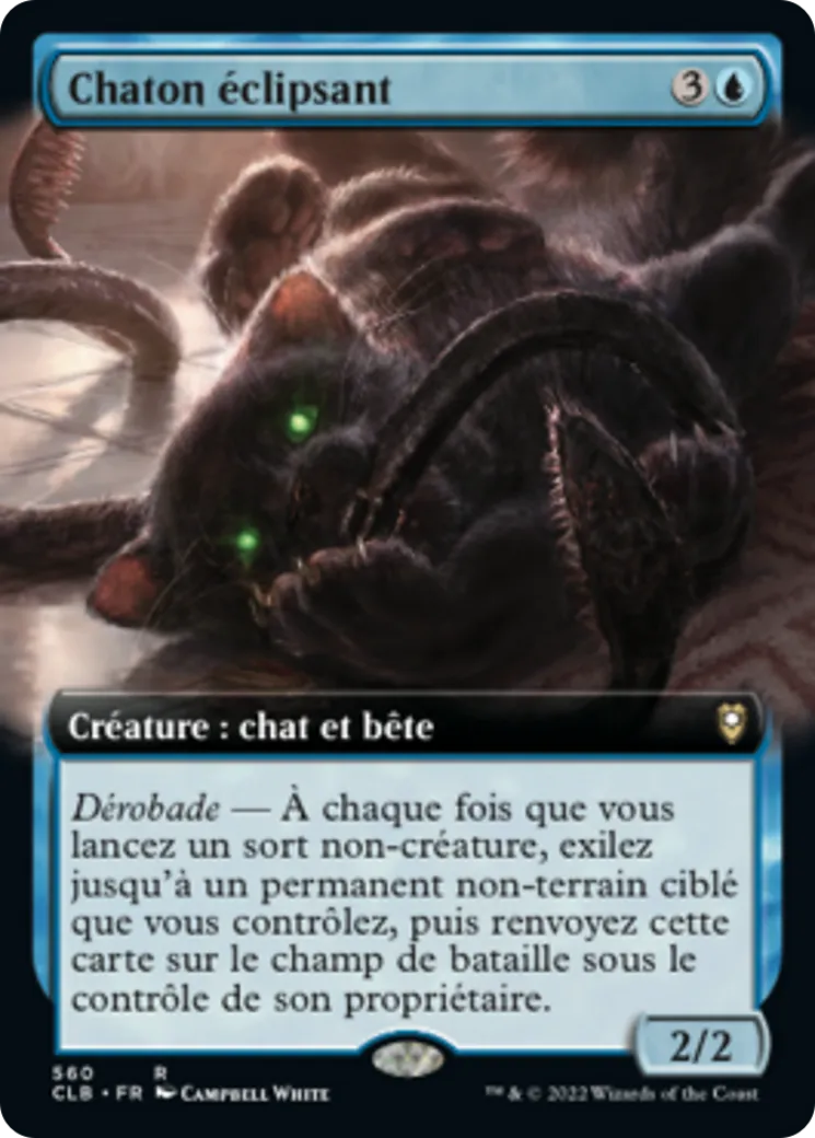 Chaton éclipsant — Commander Legends: Battle for Baldur's Gate — Magic: The Gathering