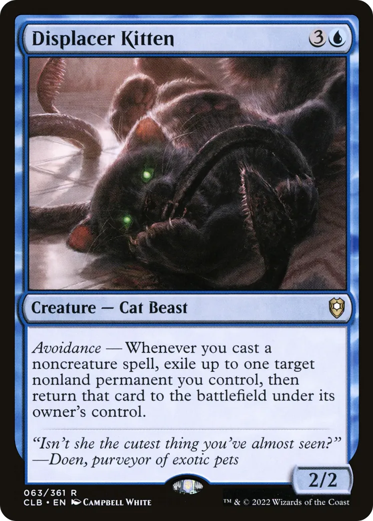 Chaton éclipsant — Commander Legends: Battle for Baldur's Gate — Magic: The Gathering