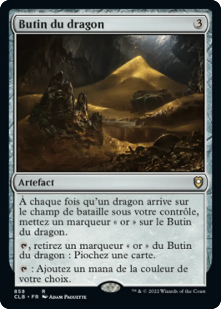 Butin du dragon — Commander Legends: Battle for Baldur's Gate — Magic: The Gathering