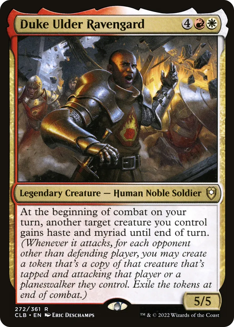 Duke Ulder Ravengard — Commander Legends: Battle for Baldur's Gate — Magic: The Gathering