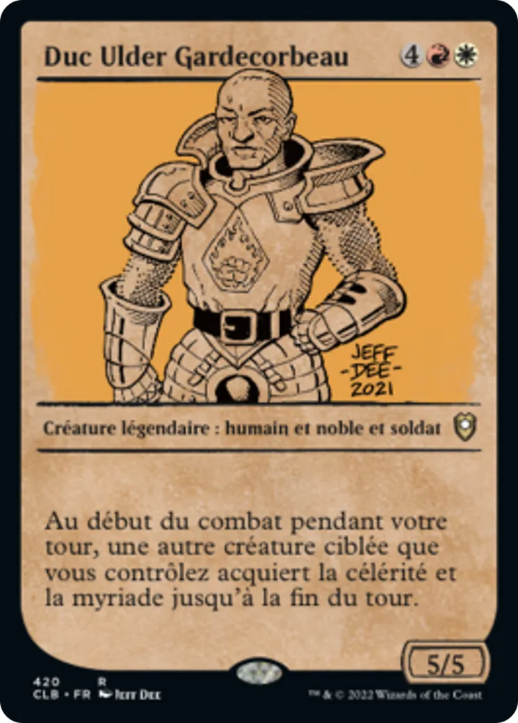 Duc Ulder Gardecorbeau — Commander Legends: Battle for Baldur's Gate — Magic: The Gathering