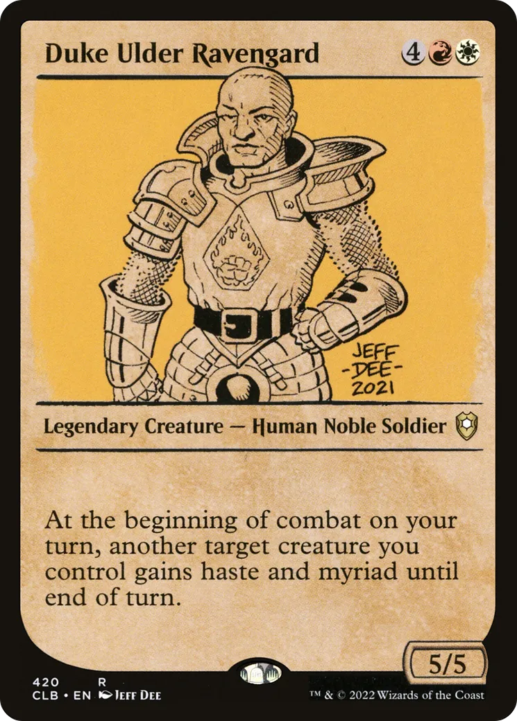 Duke Ulder Ravengard — Commander Legends: Battle for Baldur's Gate — Magic: The Gathering