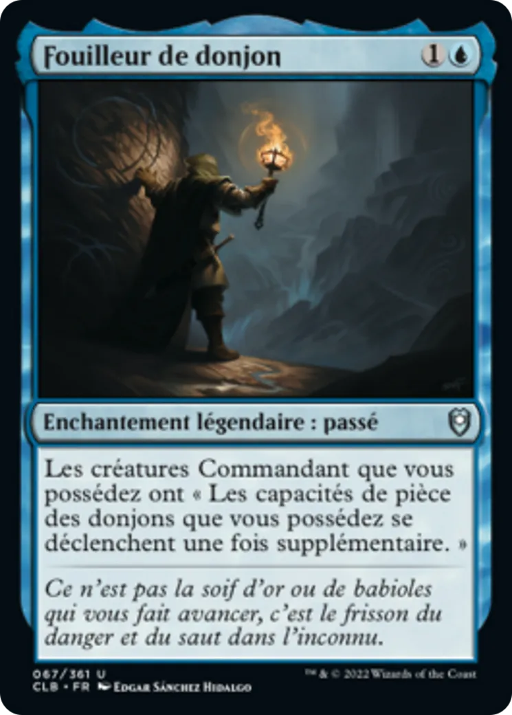 Fouilleur de donjon from Commander Legends: Battle for Baldur's Gate - Magic: The Gathering