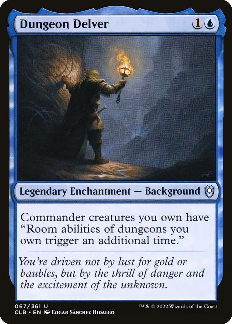 Fouilleur de donjon — Commander Legends: Battle for Baldur's Gate — Magic: The Gathering