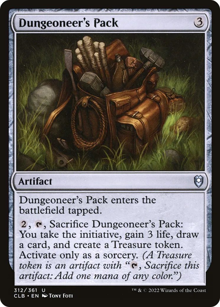 Sac d'explorateur — Commander Legends: Battle for Baldur's Gate — Magic: The Gathering