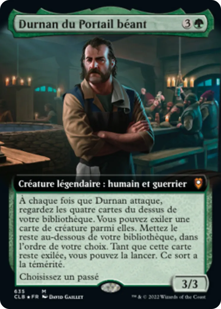 Durnan du Portail béant — Commander Legends: Battle for Baldur's Gate — Magic: The Gathering
