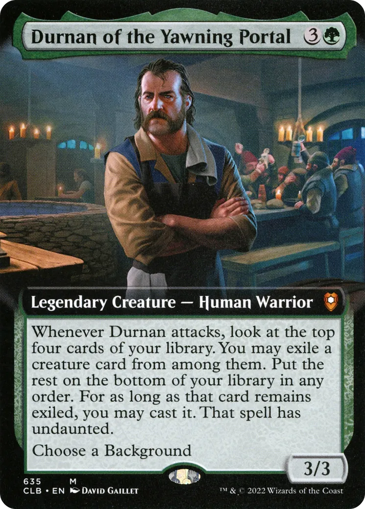 Durnan of the Yawning Portal — Commander Legends: Battle for Baldur's Gate — Magic: The Gathering
