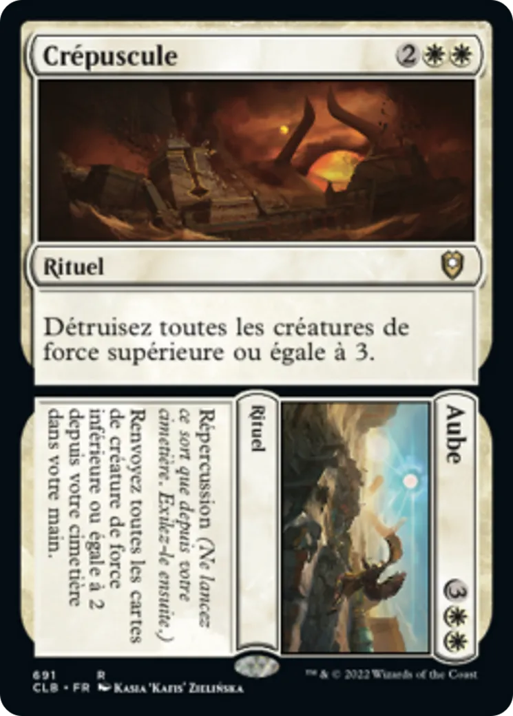 Crépuscule // Aube — Commander Legends: Battle for Baldur's Gate — Magic: The Gathering